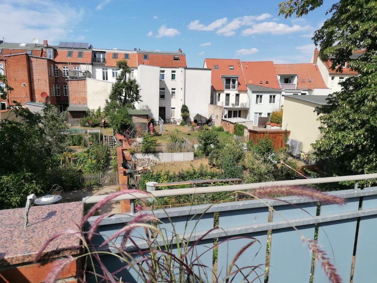 Townhouse Altstadt Wismar Upper Apartment mit zwei Terrassen Exterior foto